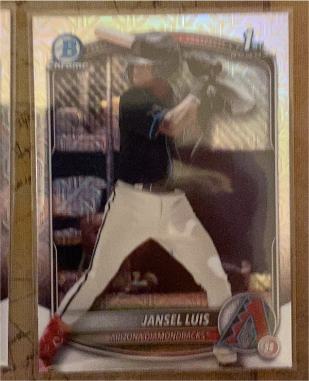 2025 Bowman Chrome Prospects #BCP-84 Jansel Luis — front