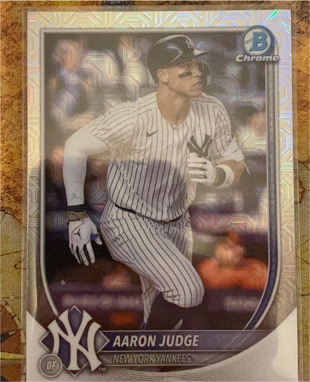 2025 Bowman Chrome #99 Aaron Judge — front