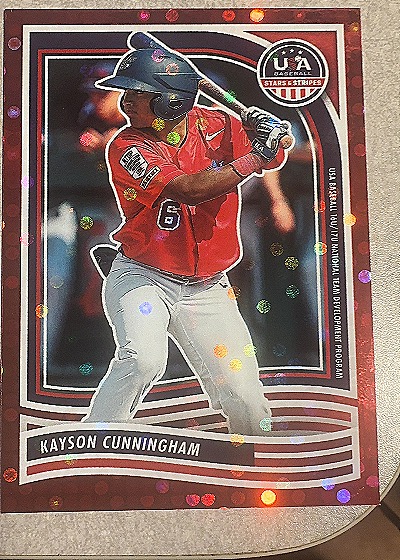 2024 Panini Stars & Stripes #147 Kayson Cunningham — front