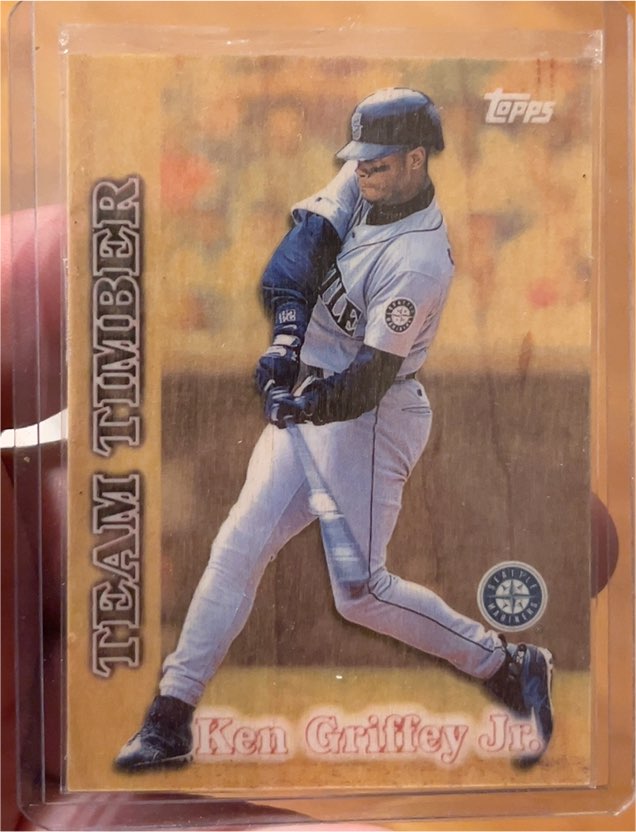 1997 Topps Team Timber #TT1 Ken Griffey Jr. — front