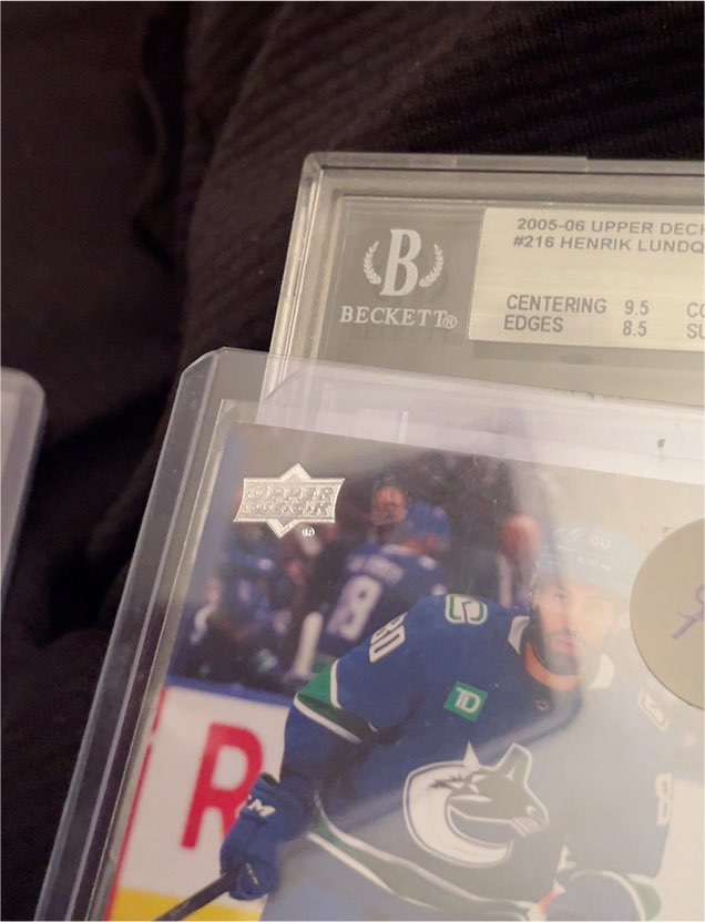 2005-06 Upper Deck #216 Henrik Lundqvist — front