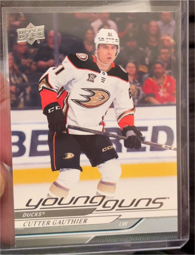 2024-25 Upper Deck #212 Cutter Gauthier — front