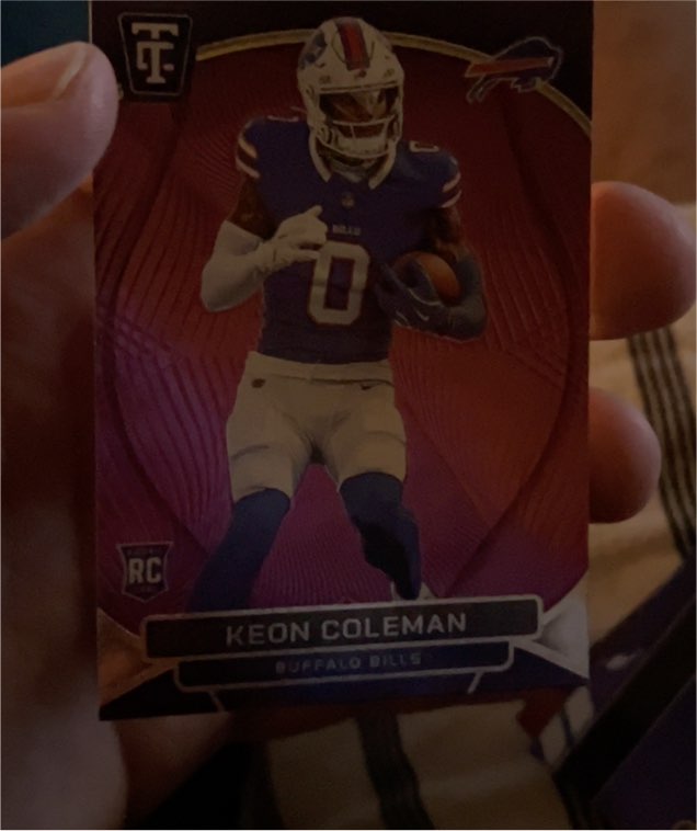 2024 Panini Totally Certified #121 Keon Coleman — front