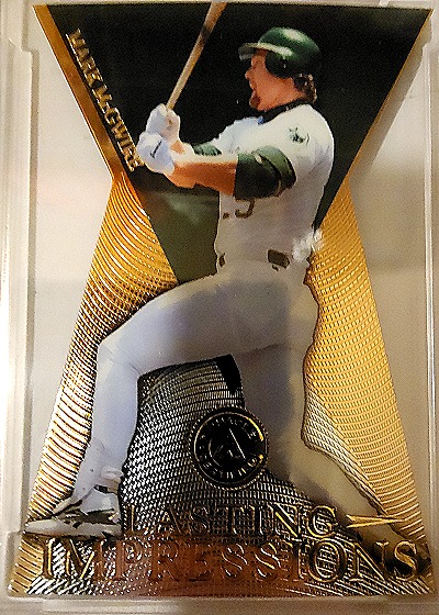 1997 Pinnacle Certified #5 Mark McGwire Lasting Impressions — front