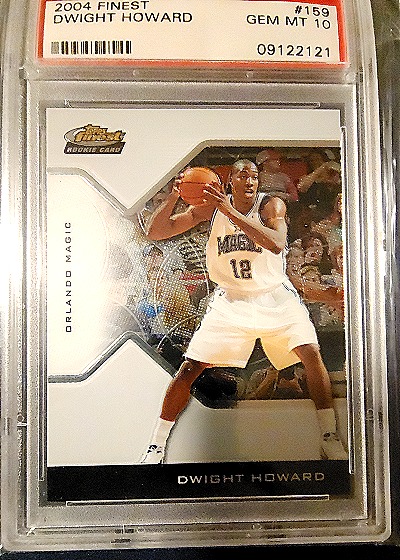 2004 Topps Finest #159 Dwight Howard — front