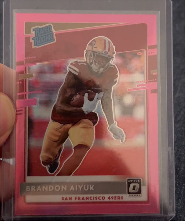 2020 Donruss Optic #169 Brandon Aiyuk — front