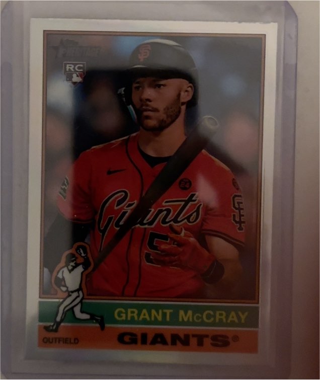 2025 Topps Heritage #53 Grant McCray — front