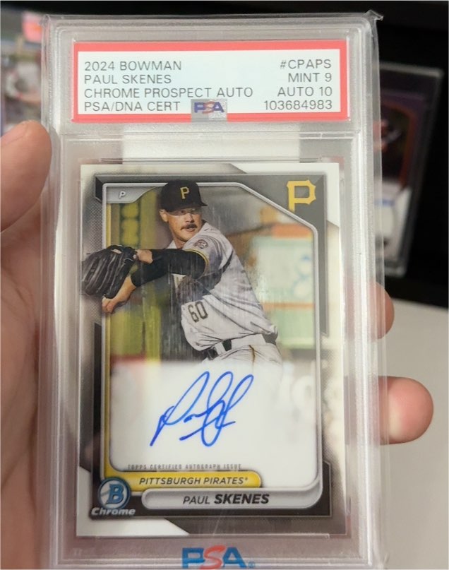 2024 Bowman #CPAPS Paul Skenes — front