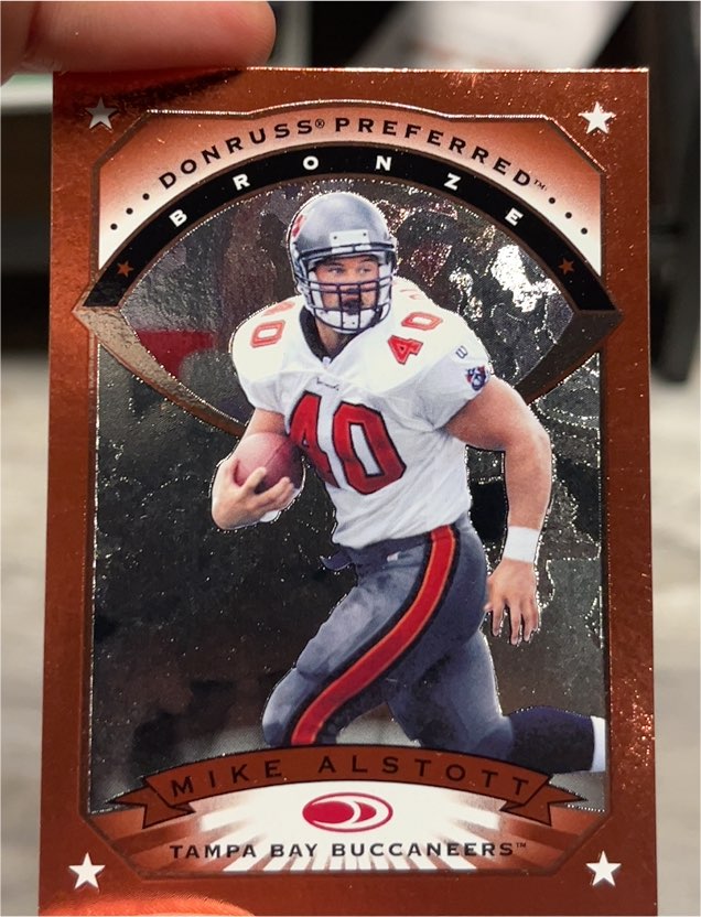 1997 Donruss Preferred #60 Mike Alstott — front