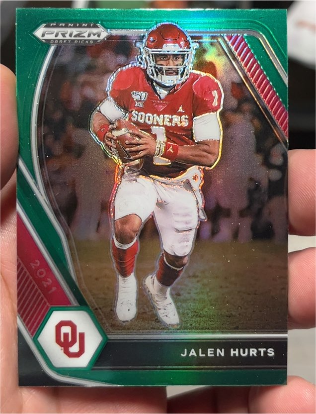 2021 Panini Prizm Draft Picks #32 Jalen Hurts — front