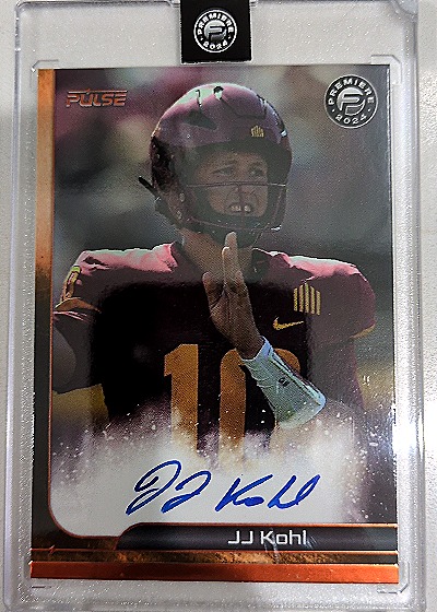 2024 Panini Pulse Premiere Signatures Bronze #29 JJ Kohl — front