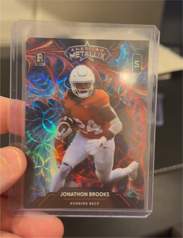 2023 Wild Card American Metallix #R Jonathon Brooks — front