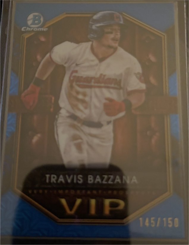 2025 Bowman Chrome #VIP-8 Travis Bazzana — front