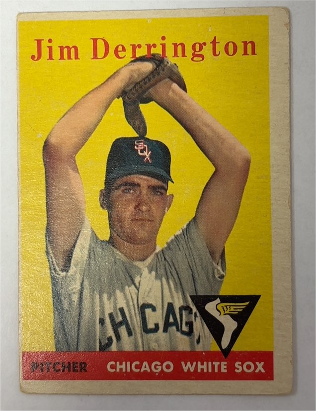 1958 Topps #129 Jim Derrington — front