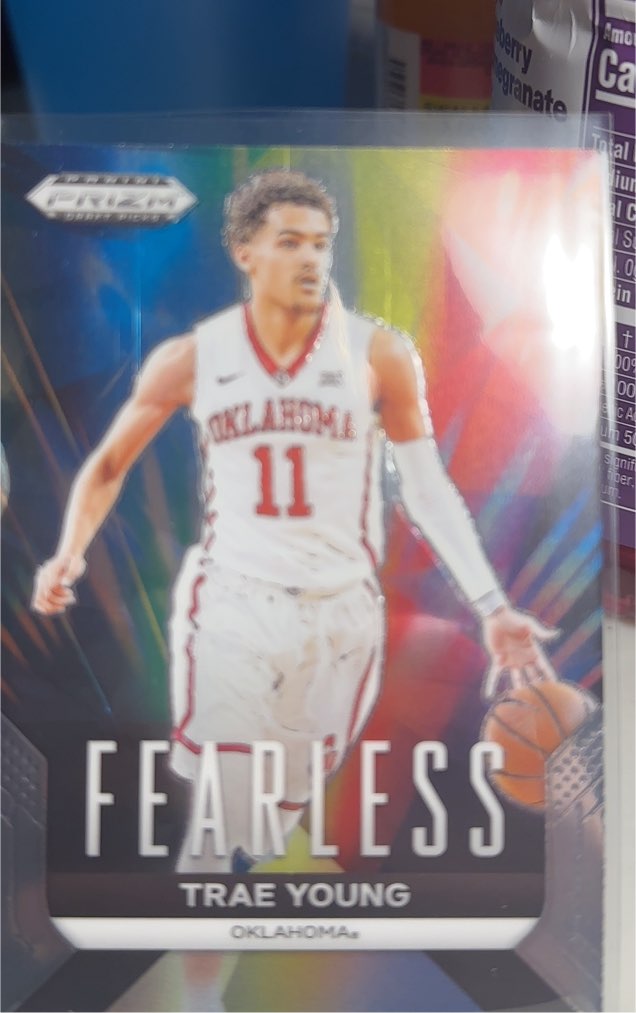 2024 Panini Prizm Draft Picks #1 Trae Young Fearless — front