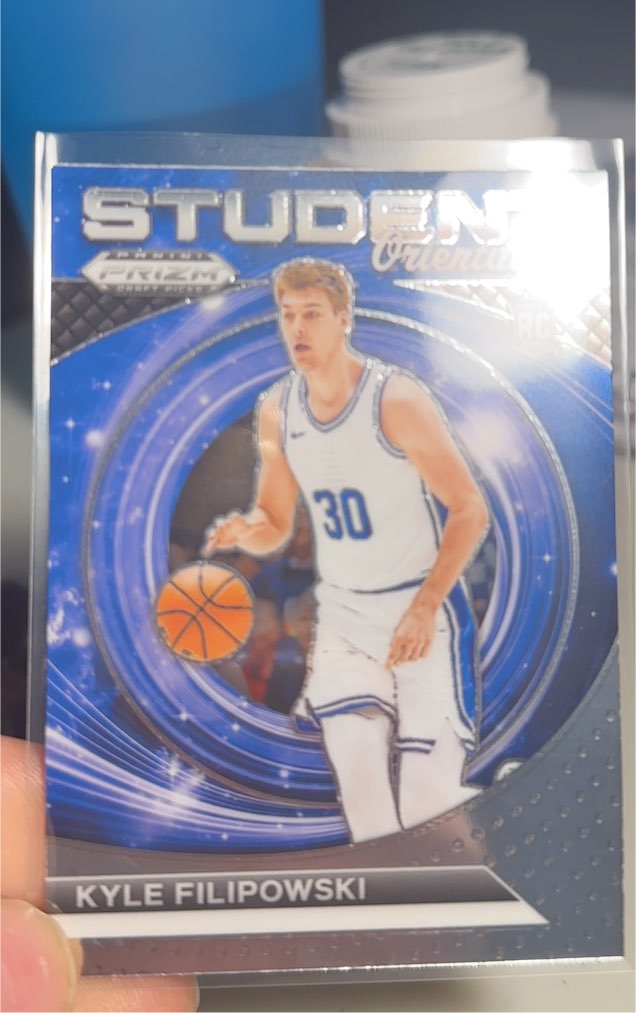 2024 Panini Prizm Draft Picks #2 Kyle Filipowski Student Orientation — front