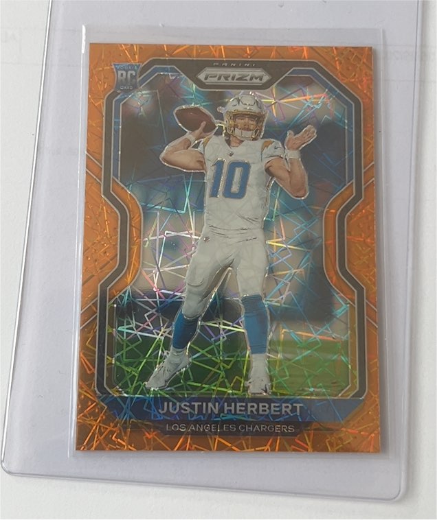 2020 Panini Prizm #325 Justin Herbert — front