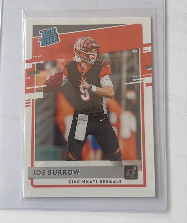 2020 Panini Donruss #301 Joe Burrow Rated Rookie — front