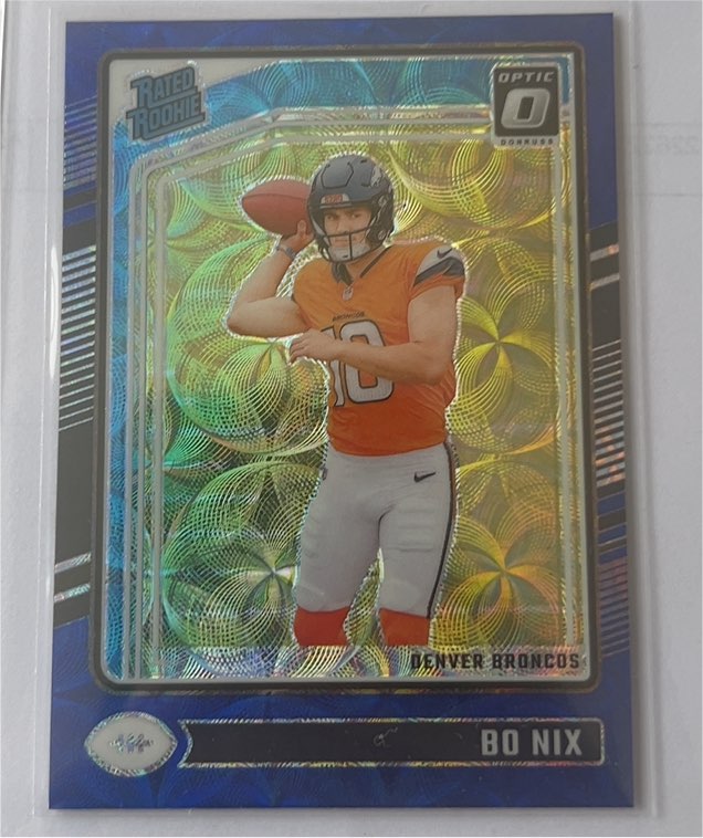 2024 Panini Donruss Optic #209 Bo Nix — front