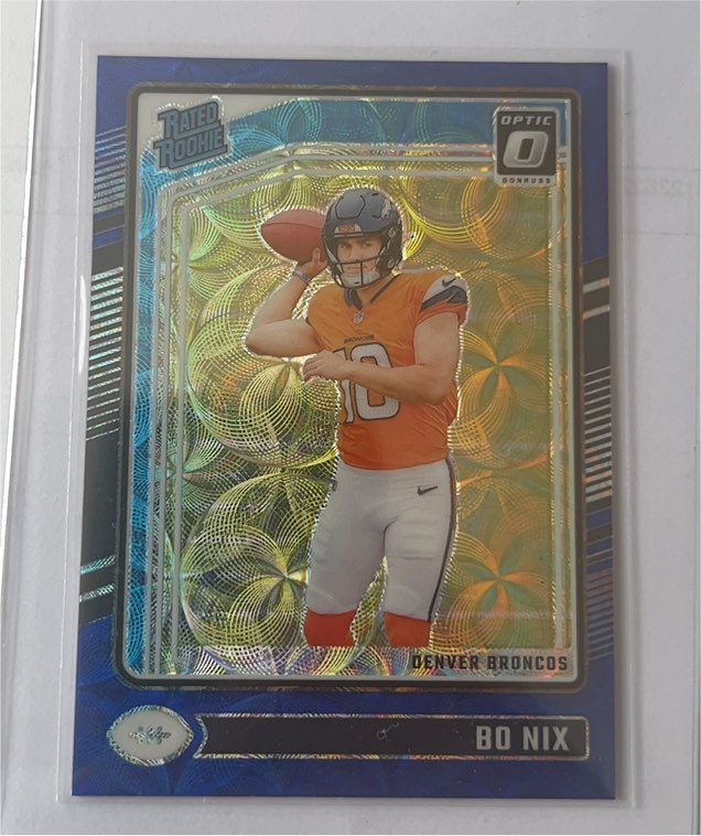 2024 Donruss Optic #209 Bo Nix — front