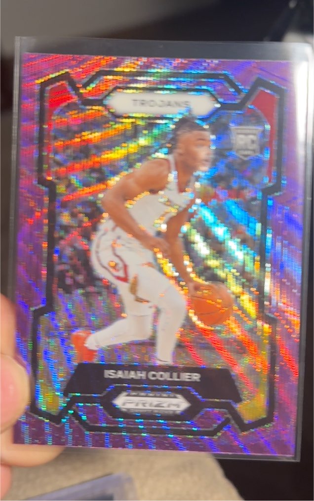 2024 Panini Prizm Draft Picks #2 Isaiah Collier — front