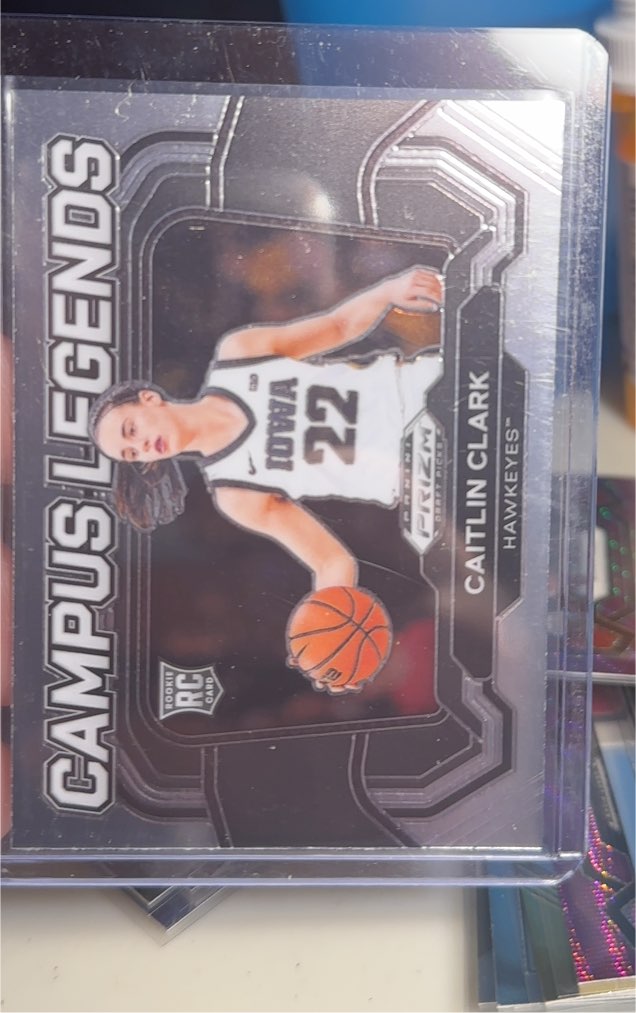 2024 Panini Prizm Draft Picks - Campus Legends #5 Caitlin Clark — front