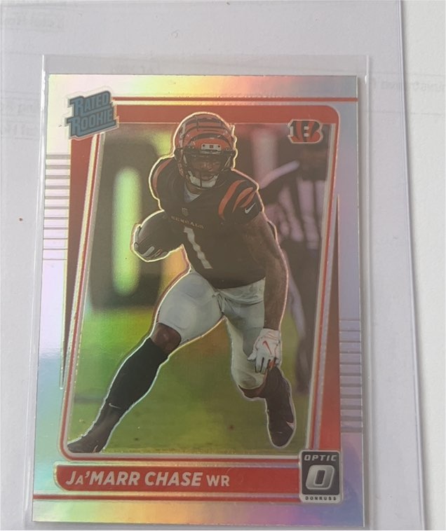 2021 Donruss Optic #207 Ja'Marr Chase — front