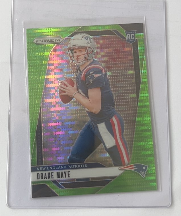 2024 Panini Prizm #329 Drake Maye — front