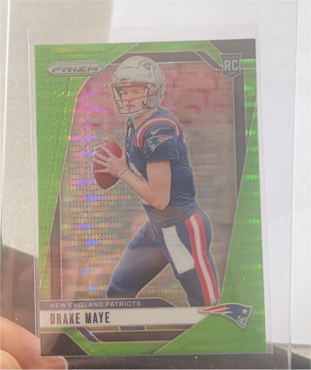 2024 Panini Prizm #329 Drake Maye — front