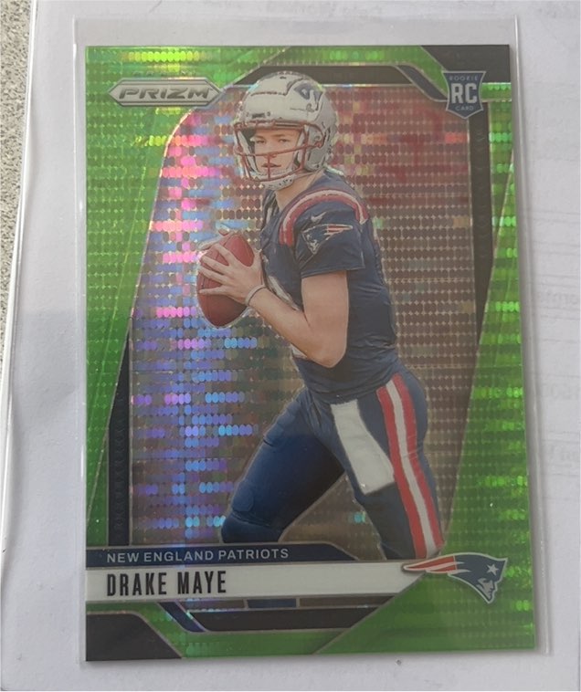 2024 Panini Prizm #329 Drake Maye — front