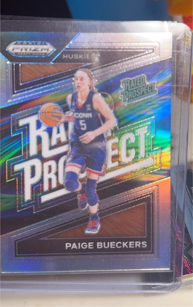 2024 Panini Prizm Draft Picks Rated Prospect #2 Paige Bueckers — front