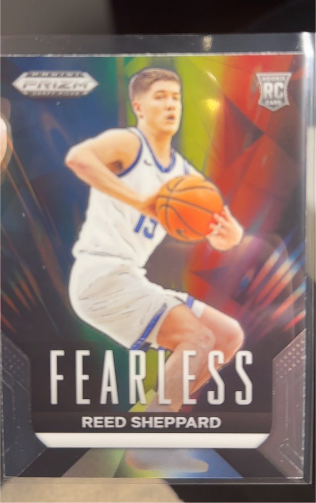 2024 Panini Prizm Draft Picks #20 Reed Sheppard Fearless — front