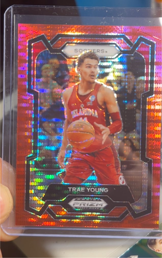 2024 Panini Prizm Draft Picks #49 Trae Young — front