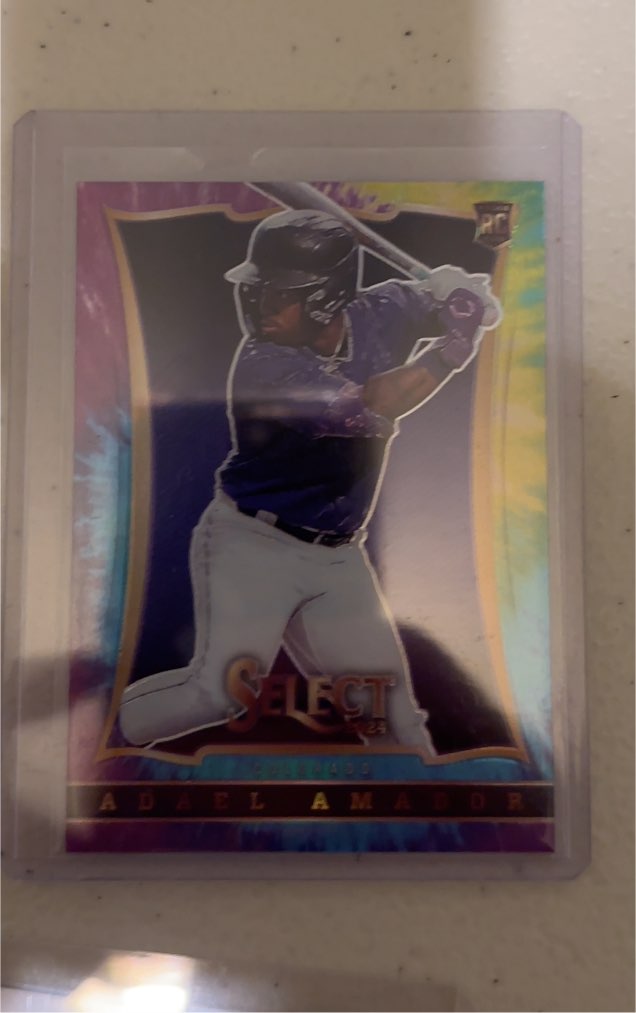 2024 Panini Select Throwback #Adel Amador — front