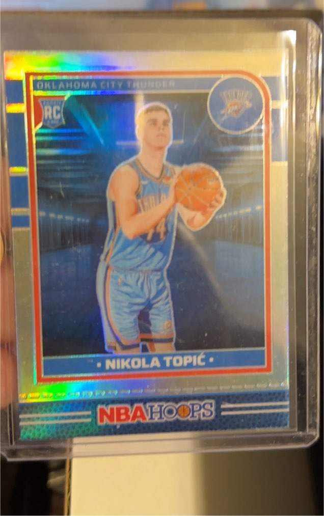 2024-25 Panini NBA Hoops #242 Nikola Topic — front