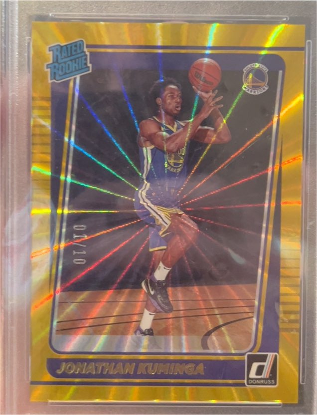 2021-22 Donruss #240 Jonathan Kuminga — front