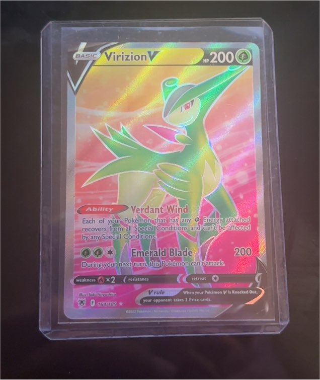 Virizion V 164/189 Astral Radiance — front