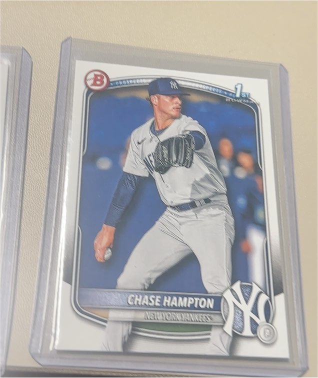 2025 Bowman Prospects #BP-57 Chase Hampton — front