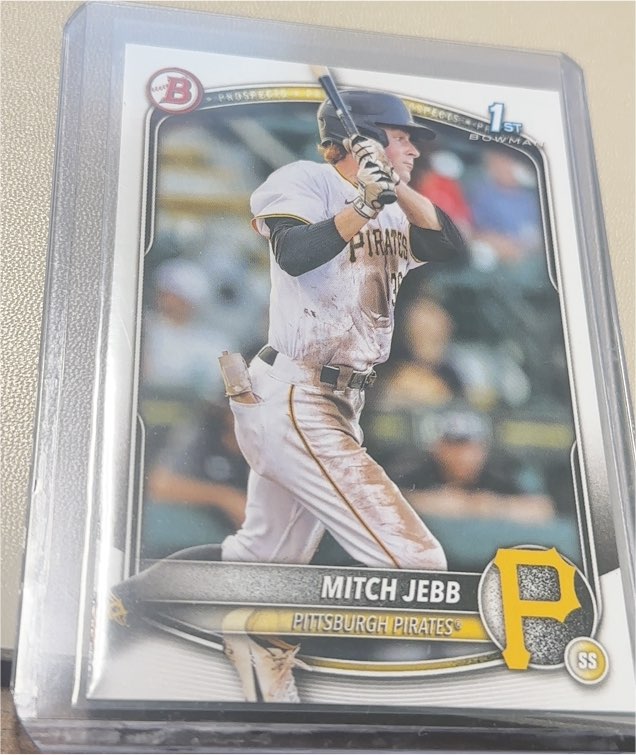 2025 Bowman #BP-41 Mitch Jebb — front