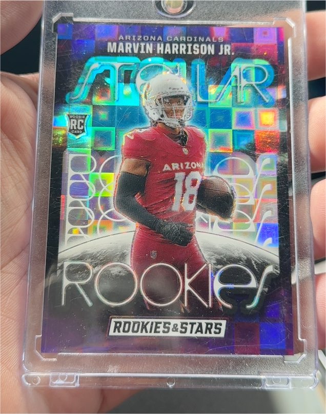 2024 Panini Rookies & Stars Stellar Rookies #SR-MHJ Marvin Harrison Jr — front