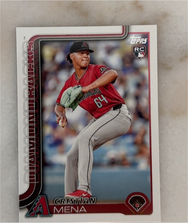 2025 Topps Series 1 #120 Cristian Mena — front