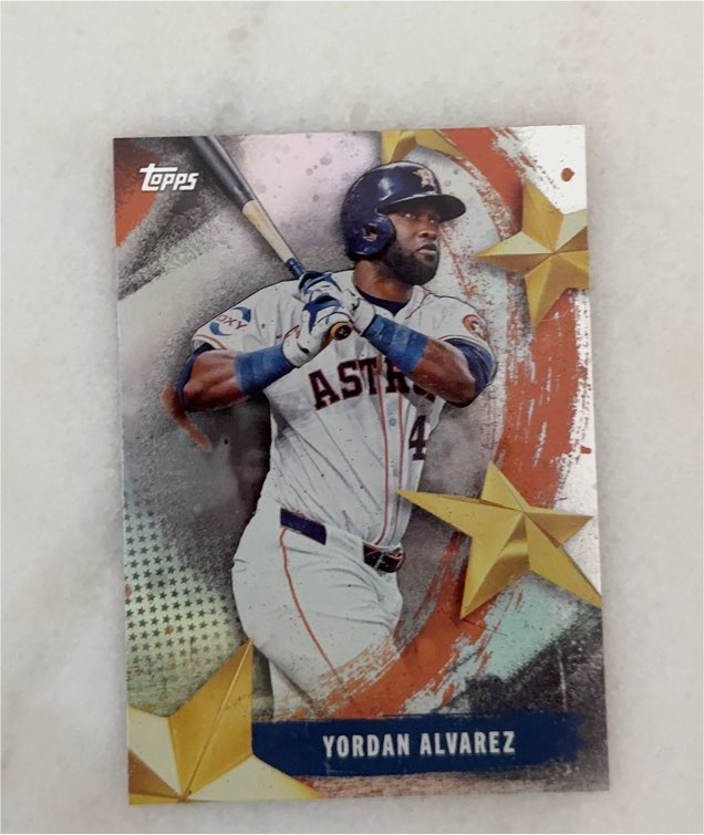 2025 Topps Series 1 #SMLB-9 Yordan Alvarez — front