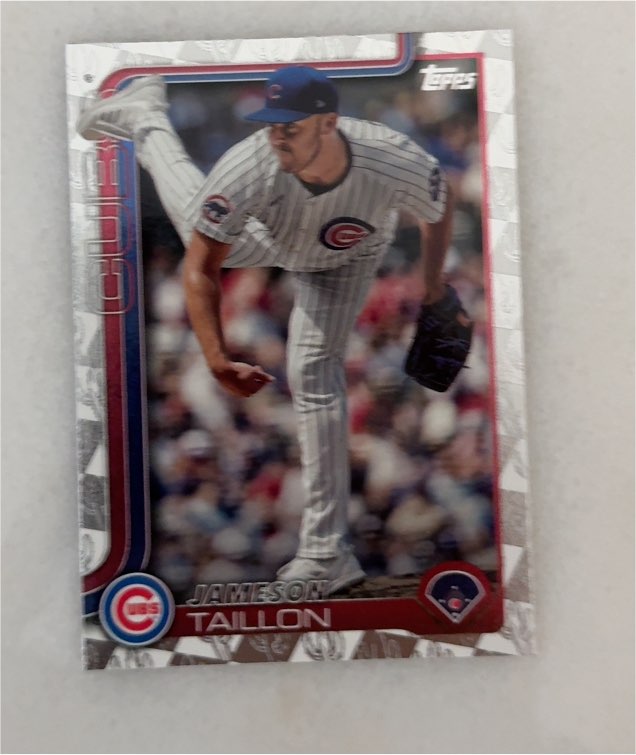2025 Topps Series 1 #134 Jameson Taillon — front