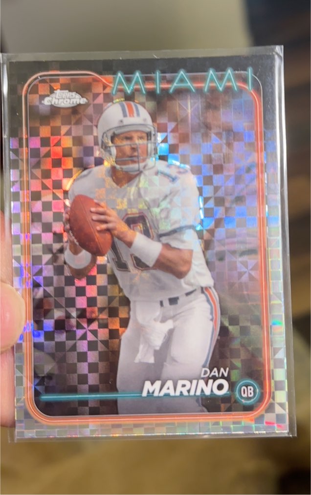 2024 Topps Chrome #106 Dan Marino — front
