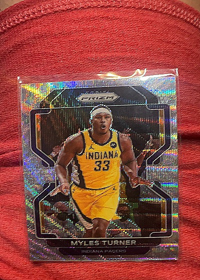 2021-22 Panini Prizm #175 Myles Turner — front