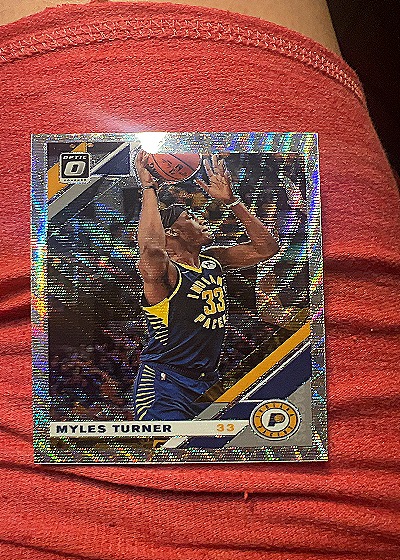2019-20 Donruss Optic #148 Myles Turner — front