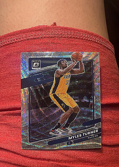2021-22 Donruss Optic #26 Myles Turner — front