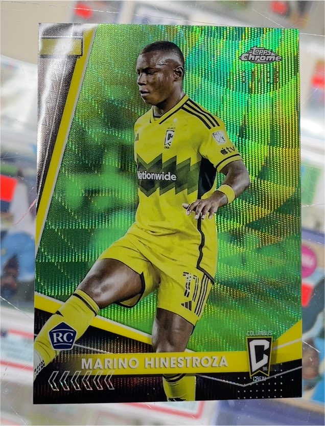 2024 Topps Chrome MLS #89 Marino Hinestroza — front