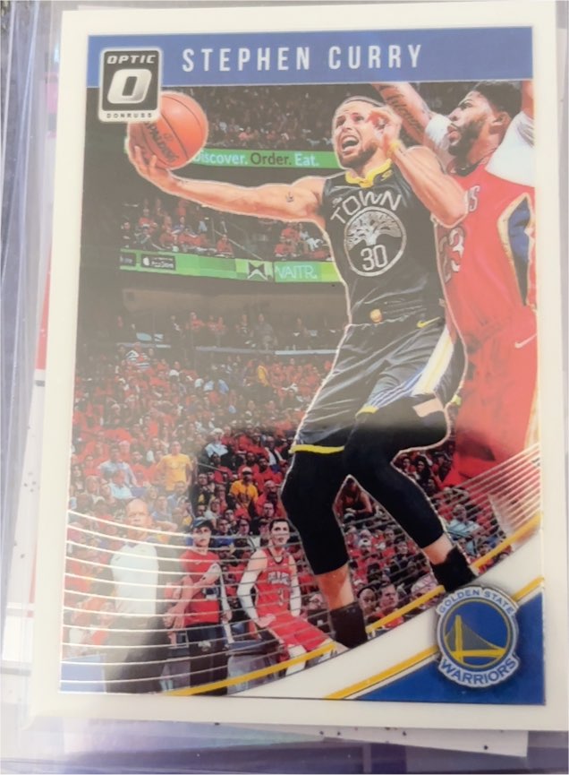 2018-19 Panini Donruss Optic #2 Stephen Curry — front