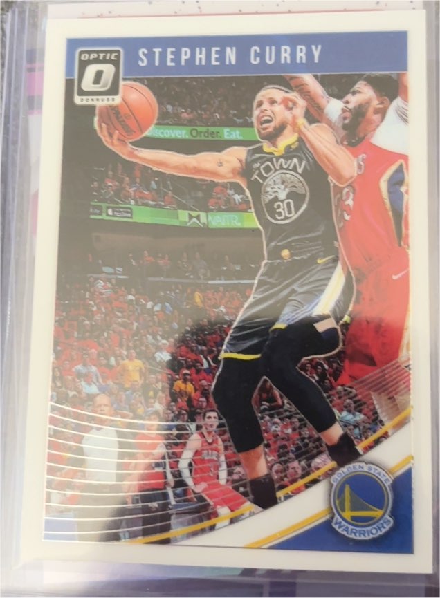 2018-19 Donruss Optic #2 Stephen Curry — front